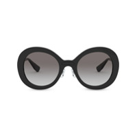 Miu Miu Eyewear Óculos de sol redondo - Preto