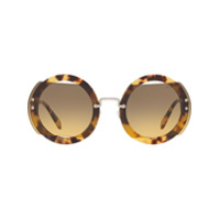 Miu Miu Eyewear Óculos de sol 'Reveal' - Marrom