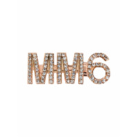MM6 Maison Margiela Acessório para cabelo com aplicação de cristais - Dourado