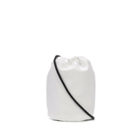 MM6 Maison Margiela Bolsa saco com cordão de ajuste - Branco