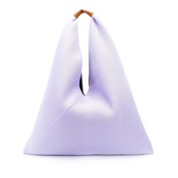 MM6 Maison Margiela Bolsa tote Japanese com mesh - Roxo