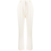 MM6 Maison Margiela Calça cintura alta - Branco