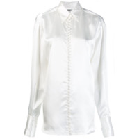 MM6 Maison Margiela Camisa com abotoamento - Branco