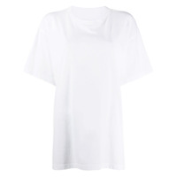 MM6 Maison Margiela Camiseta oversized mangas curtas - Branco