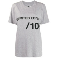 MM6 Maison Margiela Camiseta Unlimited Edition - Cinza