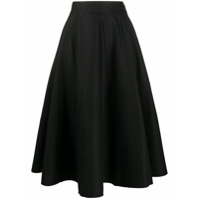 MM6 Maison Margiela high-waisted pleated skirt - Preto