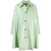 MM6 Maison Margiela oversized button-up coat - Verde