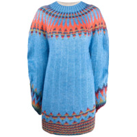 MM6 Maison Margiela oversized knitted jumper - Cinza