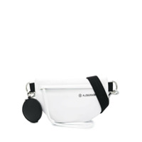 MM6 Maison Margiela Pochete dupla face com estampa de logo - Branco