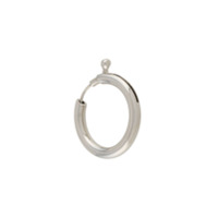 MM6 Maison Margiela silver hoop earring - Prateado