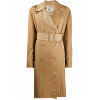 MM6 Maison Margiela Trench coat com cinto - Neutro
