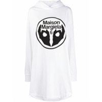 MM6 Maison Margiela Vestido esportivo com estampa de logo - Branco
