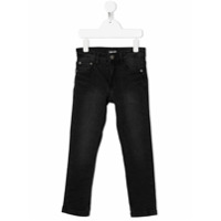 Molo Calça jeans skinny cintura média - Preto