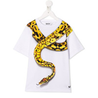 Molo Camiseta gola redonda com estampa Snake Charmer - Branco