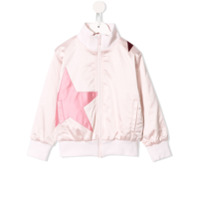 Molo Jaqueta bomber com patch de estrela Hazel - Rosa