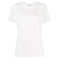 Moncler Camiseta mangas curtas de algodão - Branco