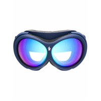 Moncler Eyewear Óculos de sol oversized espelhado - Azul