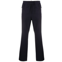 Moncler Grenoble Calça com bolso e zíper - Azul