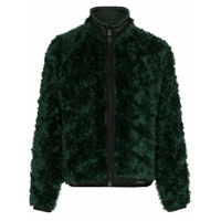 Moncler Grenoble Jaqueta com pelúcia - Verde