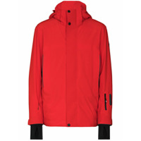 Moncler Grenoble Jaqueta de ski com capuz - Vermelho