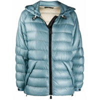 Moncler Grenoble Jaqueta matelassê com capuz - Azul