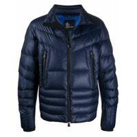 Moncler Grenoble Jaqueta matelassê com zíper - Azul