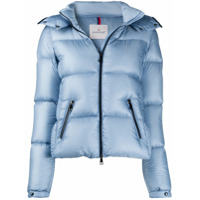 Moncler Jaqueta matelassê Fourmi com capuz - Azul