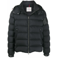 Moncler Jaqueta matelassê gola alta - Preto