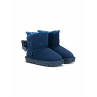 Monnalisa Ankle boot com detalhe de laço - Azul