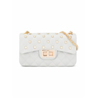 Monnalisa Bolsa matelassê com aplicação - Cinza