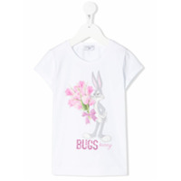 Monnalisa Camiseta com estampa Bugs Bunny - Branco