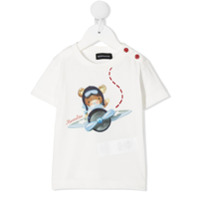 Monnalisa Camiseta com estampa Teddy Bear - Branco