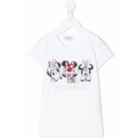 Monnalisa Camiseta decote careca Mickey Mouse - Branco