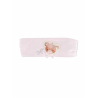 Monnalisa Prendedor para cabelo com logo gravado - Rosa