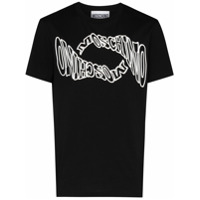 Moschino Camiseta com estampa de logo - Preto
