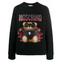 Moschino Camiseta com estampa Dracula Teddy - Preto