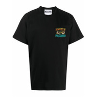 Moschino Camiseta com estampa gráfica - Preto