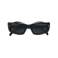 Moschino Eyewear Óculos de sol quadrado - Marrom