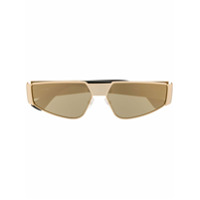 Moschino Eyewear Óculos de sol slim - Dourado