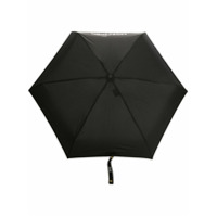 Moschino Guarda-chuva com estampa de logo - Preto