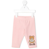 Moschino Kids Calça com estampa Teddy Bear - Rosa