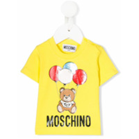 Moschino Kids Camiseta com estampa gráfica - Amarelo