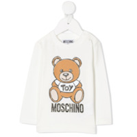 Moschino Kids Camiseta com estampa Teddy Bear - Branco