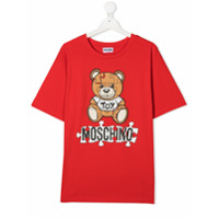 Moschino Kids Camiseta mangas curtas - Vermelho