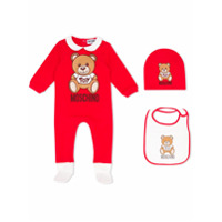 Moschino Kids Conjunto infantil 3 peças - Vermelho