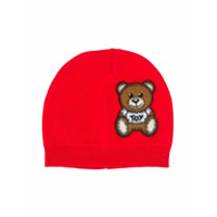 Moschino Kids Moletom com bordado Teddy Bear - Vermelho