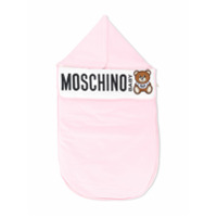 Moschino Kids Saco de dormir com estampa de logo Teddy Bear - Rosa