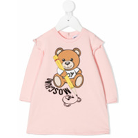 Moschino Kids Vestido esportivo Teddy Bear - Rosa