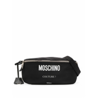 Moschino Pochete com estampa de logo - Preto