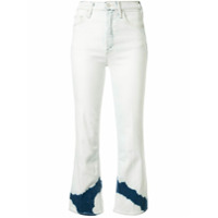 Mother Calça jeans flare cintura média The Tripper - Azul